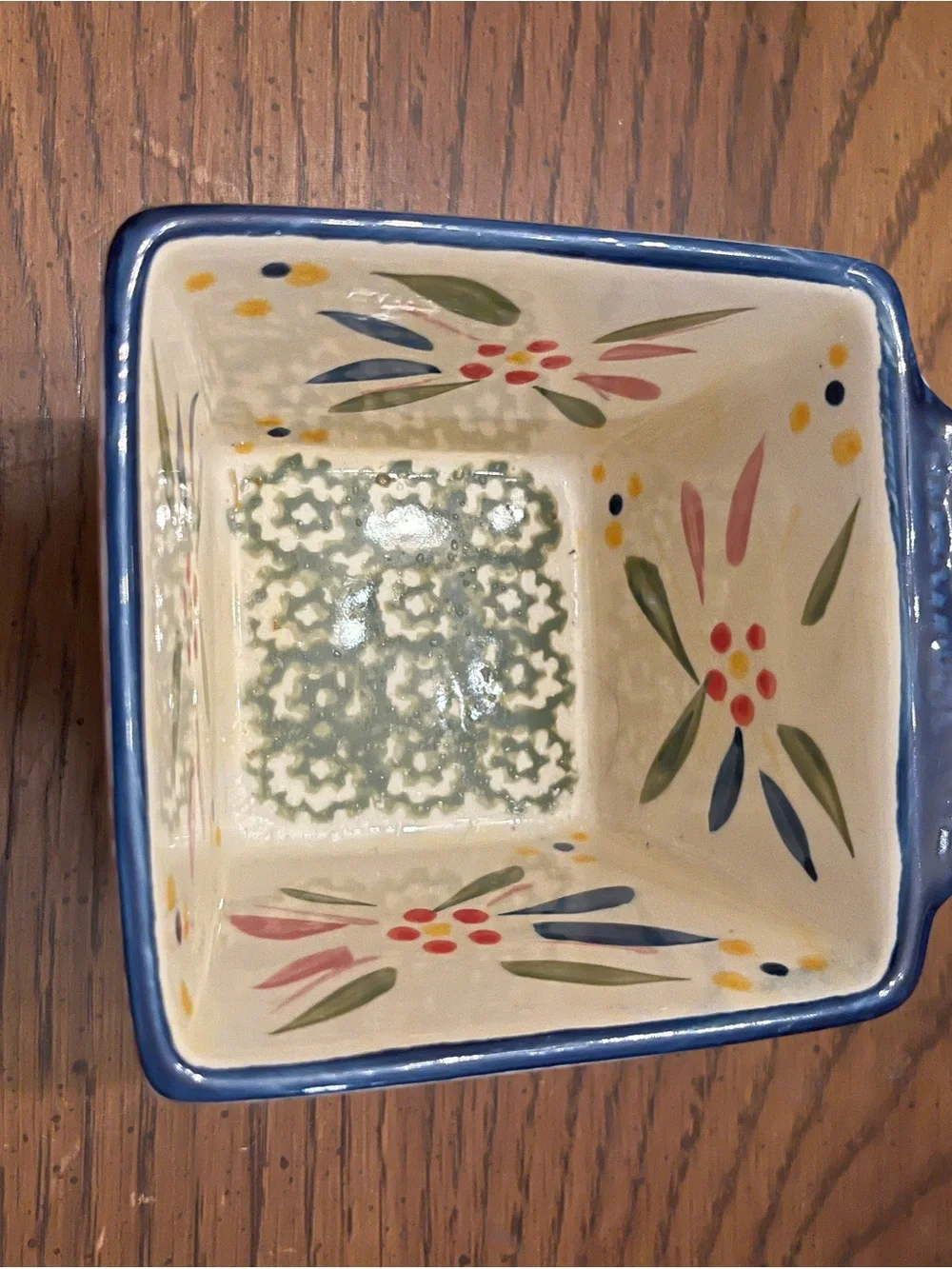 Temptations Old World Confetti Hand-Painted Ceramic Serving Set